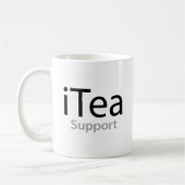 Mug Support iTea - Un jeu de mots pour les buveurs de (Gauche)