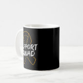 Mug Support Squad Leukemia Cancer Leukemia Aware R (Devant gauche)