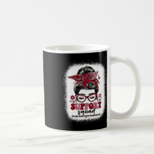 Mug Support Squad Messy Bun Cerveau Aneurysme
