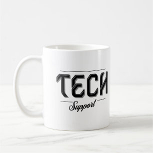 Mug Support technique Amusant Politique Nerd IT Tech W