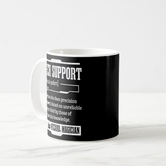 Mug Support technique Définition de l'ordinateur (Devant gauche)