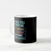 Mug Support technique Funny Informaticiens Bother Me (Devant gauche)