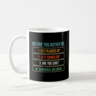Mug Support technique informatique