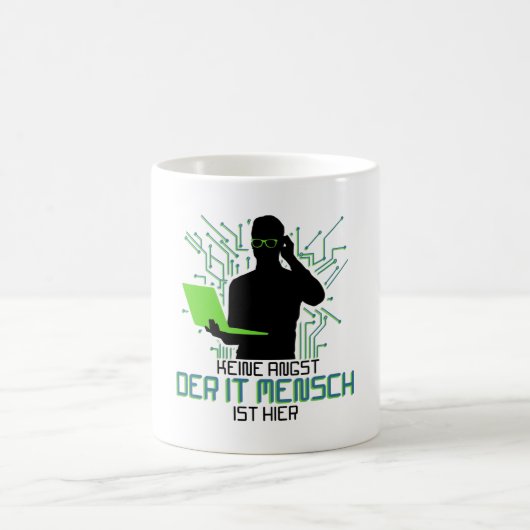 Mug Support technique Keine Angst der It Mensch (Centre)