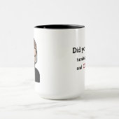 Mug Support technique : "Par intervalles encore " (Centre)