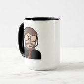 Mug Support technique : "Par intervalles encore " (Devant gauche)