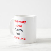 Mug supporter d'Atlanta, loyal (Devant gauche)