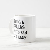 Mug supporter de Dallas, être (Devant gauche)