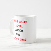 Mug supporter de la Floride, loyal (Devant gauche)