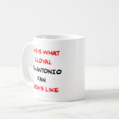 Mug supporter de San Antonio, fidèle (Devant gauche)