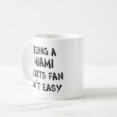 Mug supporter de sport à Miami, être (Devant gauche)