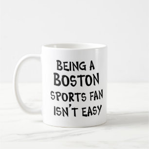 Mug supporter de sport de Boston, étant
