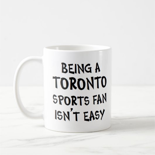 Mug supporter de sports de Toronto, être (Gauche)