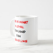 Mug supporter d'Oakland, loyal (Devant gauche)