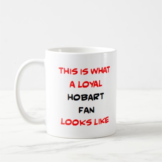 Mug supporter loyal de Hobart (Gauche)