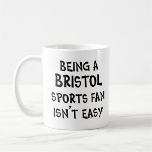 Mug supporter sportif de Bristol, être