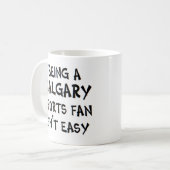 Mug supporter sportif de Calgary, être (Devant gauche)