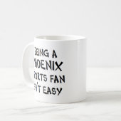 Mug supporter sportif de Phoenix, étant (Devant gauche)