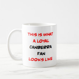 Mug supporteur de Canberra, loyal