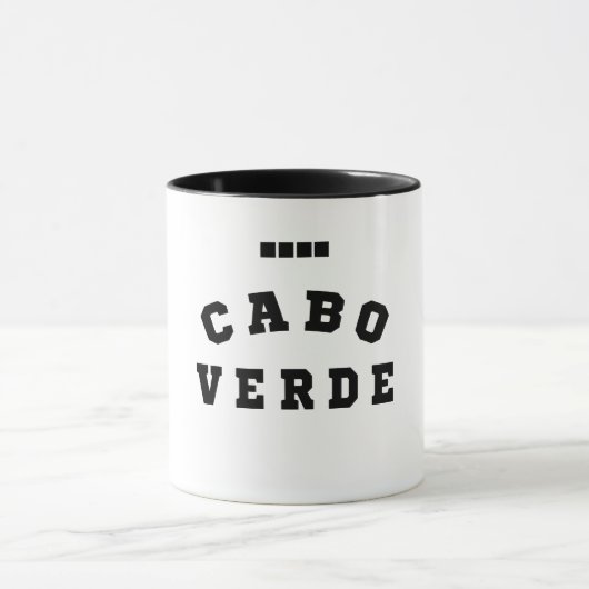 Mug Supporteur de football du Cap-Vert (Centre)