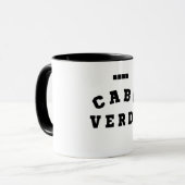 Mug Supporteur de football du Cap-Vert (Devant gauche)