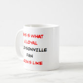 Mug supporteur de Jacksonville, loyal (Devant gauche)