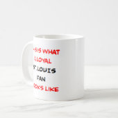 Mug supporteur de St. Louis, loyal (Devant gauche)