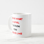Mug supporteur de Tucson, loyal (Devant gauche)