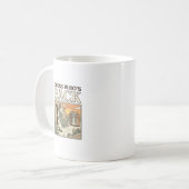 Mug Supposition de retour humour de résurrection desig (Devant gauche)