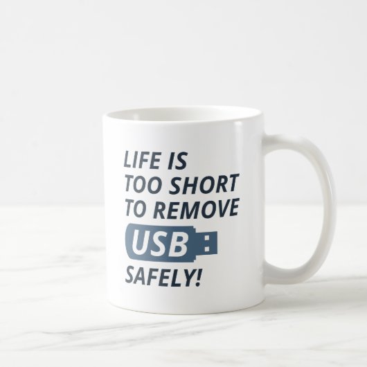 Mug Supprimer la clé USB en toute sécurité (Droite)