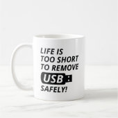 Mug Supprimer l'USB en toute sécurité (Gauche)