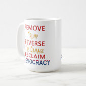 MUG SUPPRIMER TRUMP (Devant gauche)
