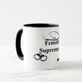 MUG SUPRÉMATIE FÉMININE (Devant gauche)