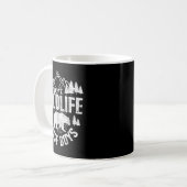 Mug Suprt Wildlife Raise Boys Mom Dad Wild One Funny G (Devant gauche)