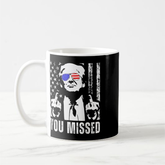 Mug (sur Byck) Vous avez manqué Trump 2024 Us American (Gauche)