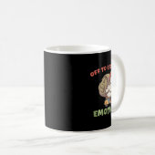 Mug (sur Ck) En route pour réguler les émotions drôle (Devant droit)