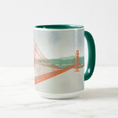 Mug Sur golden gate bridge (Devant droit)