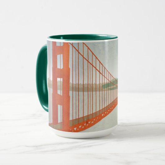 Mug Sur golden gate bridge (Devant gauche)