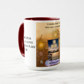 Mug Sur la crique sans café....dans les roseaux (Devant gauche)