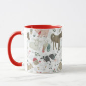 Mug Sur La Ferme Animal Ferme Pays Rouge (Gauche)