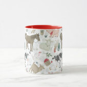 Mug Sur La Ferme Animal Ferme Pays Rouge (Centre)
