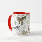 Mug Sur La Ferme Animal Ferme Pays Rouge (Devant gauche)