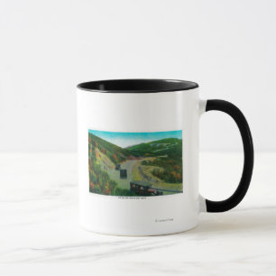 Mug Sur la jante au-dessus de l'itinéraire de