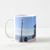 Mug Sur la jetée, Huntington Beach, Californie (Gauche)