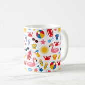 Mug Sur la plage (Devant droit)