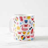 Mug Sur la plage (Devant gauche)