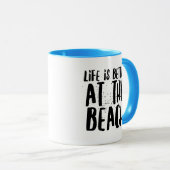 Mug Sur La Plage (Devant droit)