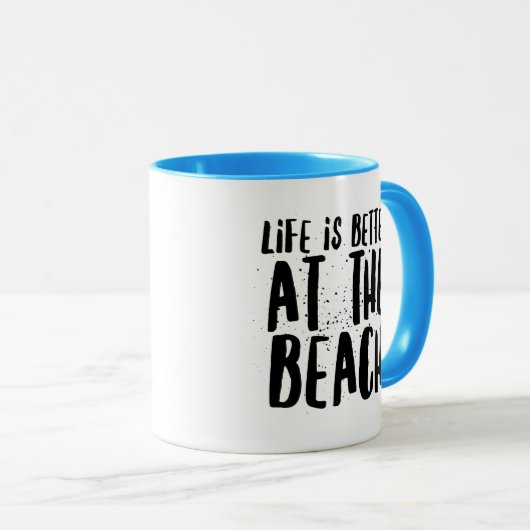 Mug Sur La Plage (Devant droit)