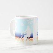 Mug Sur la plage (Devant gauche)