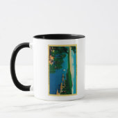 Mug Sur le bord du monde de la promenade à San Bernard (Gauche)